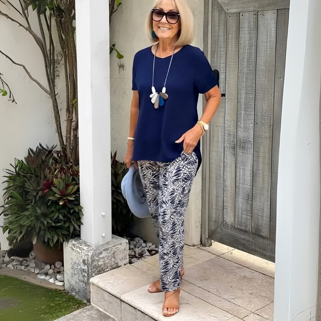 Tilde™ | Elegant to-delt sæt med figurnær pasform - Vellor Wear