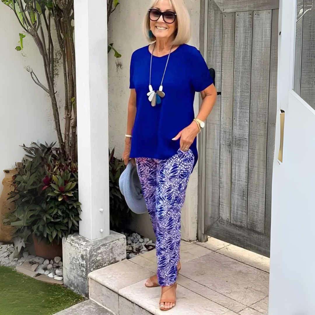 Tilde™ | Elegant to-delt sæt med figurnær pasform - Vellor Wear