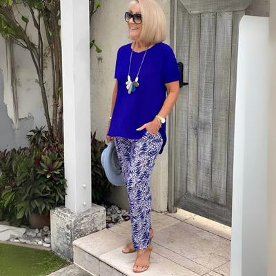 Tilde™ | Elegant to-delt sæt med figurnær pasform - Vellor Wear