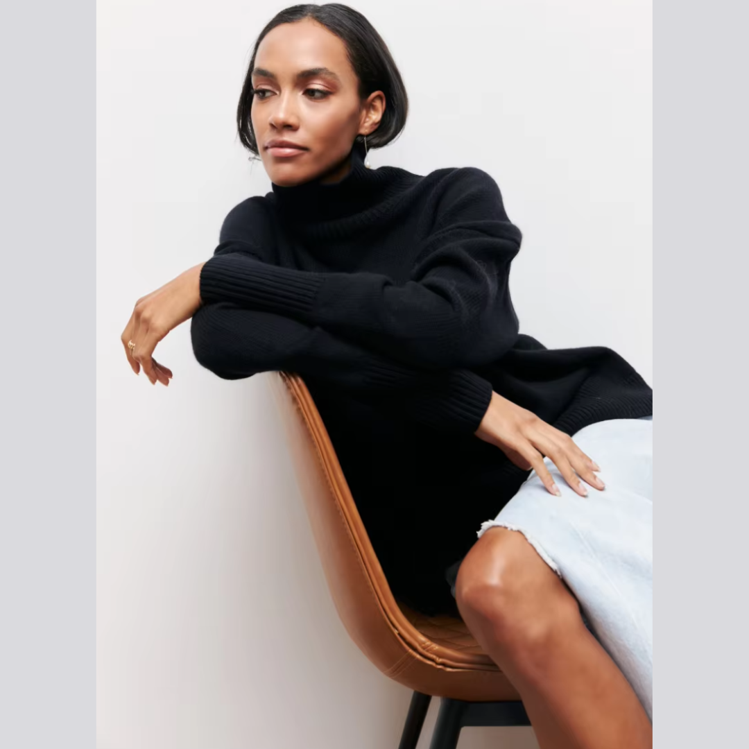 Rullekrave Sweater - Vellor Wear