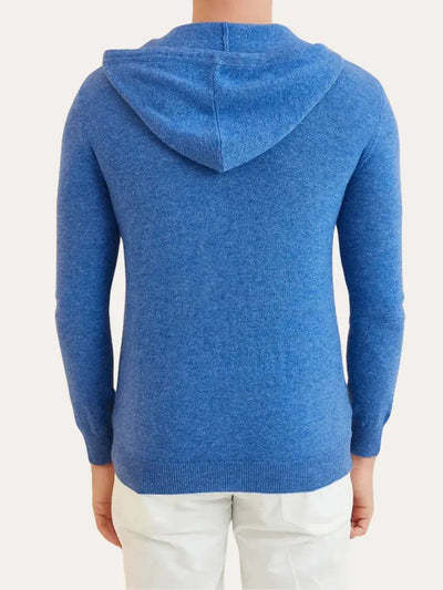 Essentiel Cashmere Hoodie - Lysblå - Vellor Wear