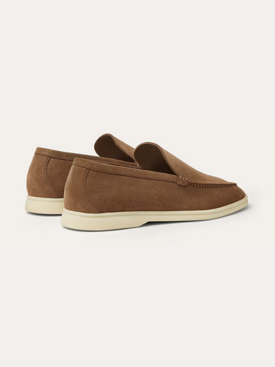 Forfinet Suede Loafers – Brun - Vellor Wear