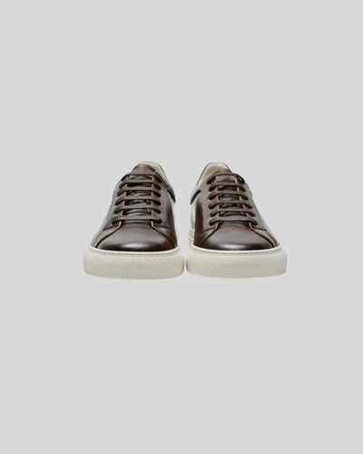 Læder Oxford Sneakers - Brun - Vellor Wear