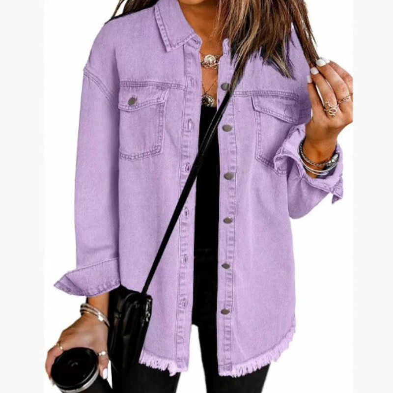 Wilda™ - Klassisk Jeansjakke - Vellor Wear