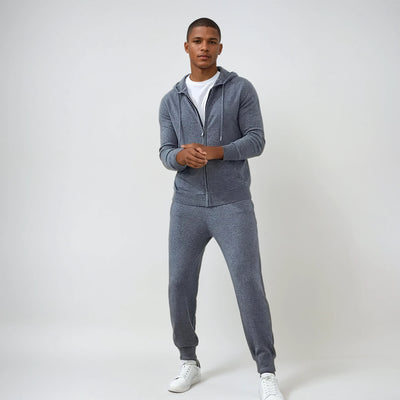 Forfinet Cashmere Bukser – Mørkegrå - Vellor Wear