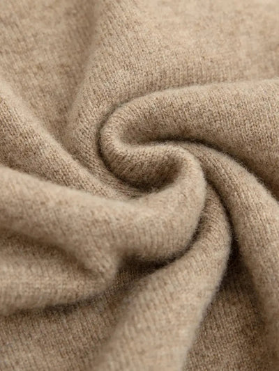 Cashwool T-shirt Beige - Vellor Wear