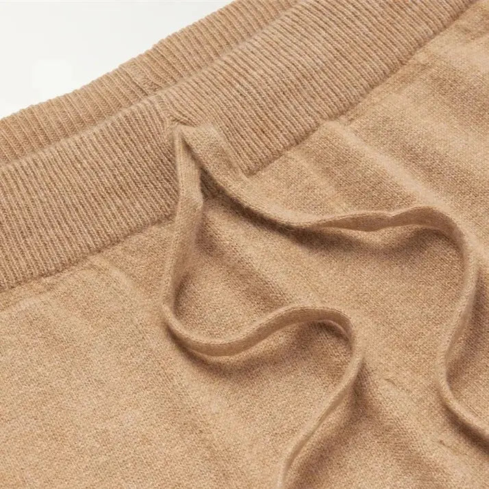 Håndlavede Cashmere Bukser – Sable Khaki - Vellor Wear