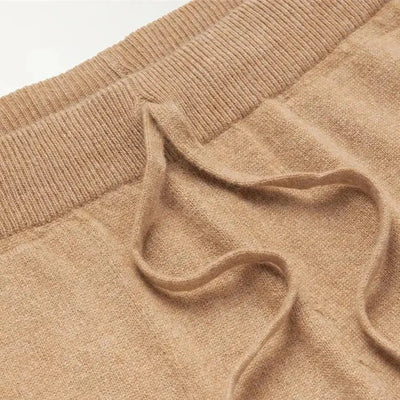 Håndlavede Cashmere Bukser – Sable Khaki - Vellor Wear