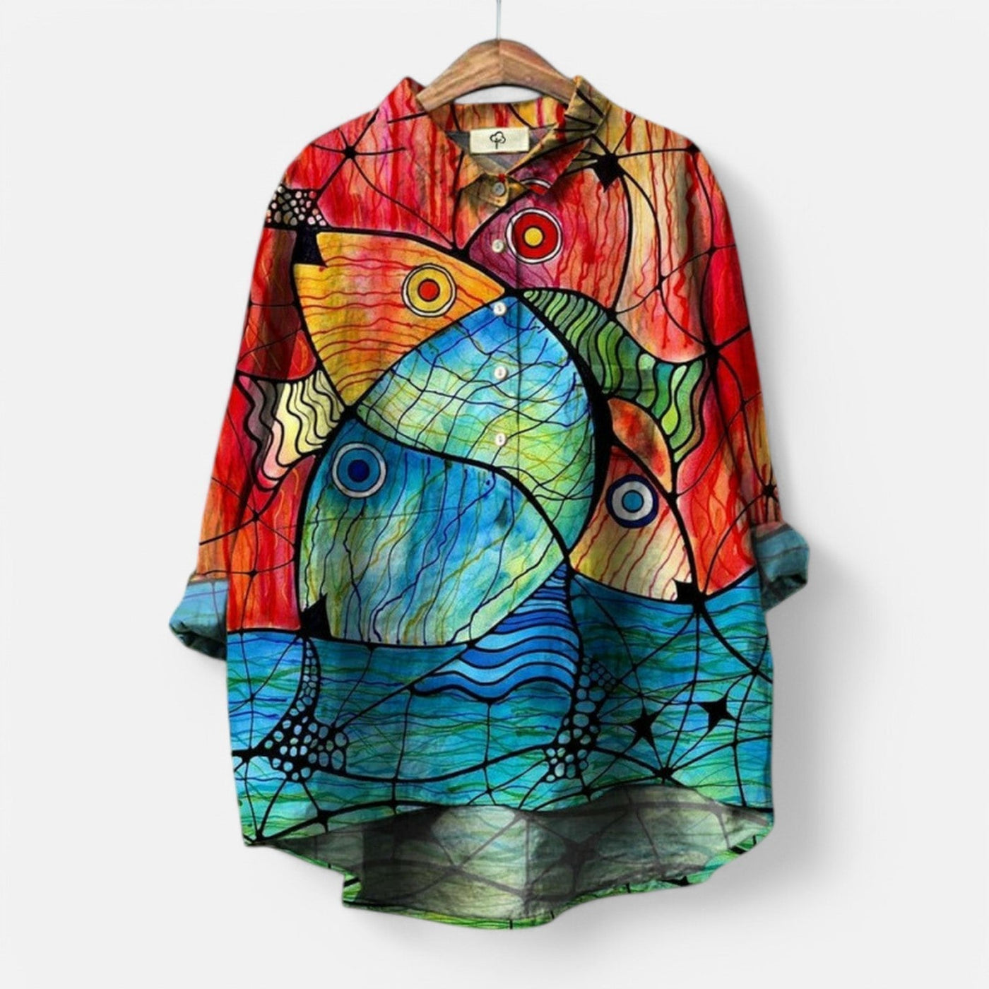 Elegant Kunstbluse - Vellor Wear