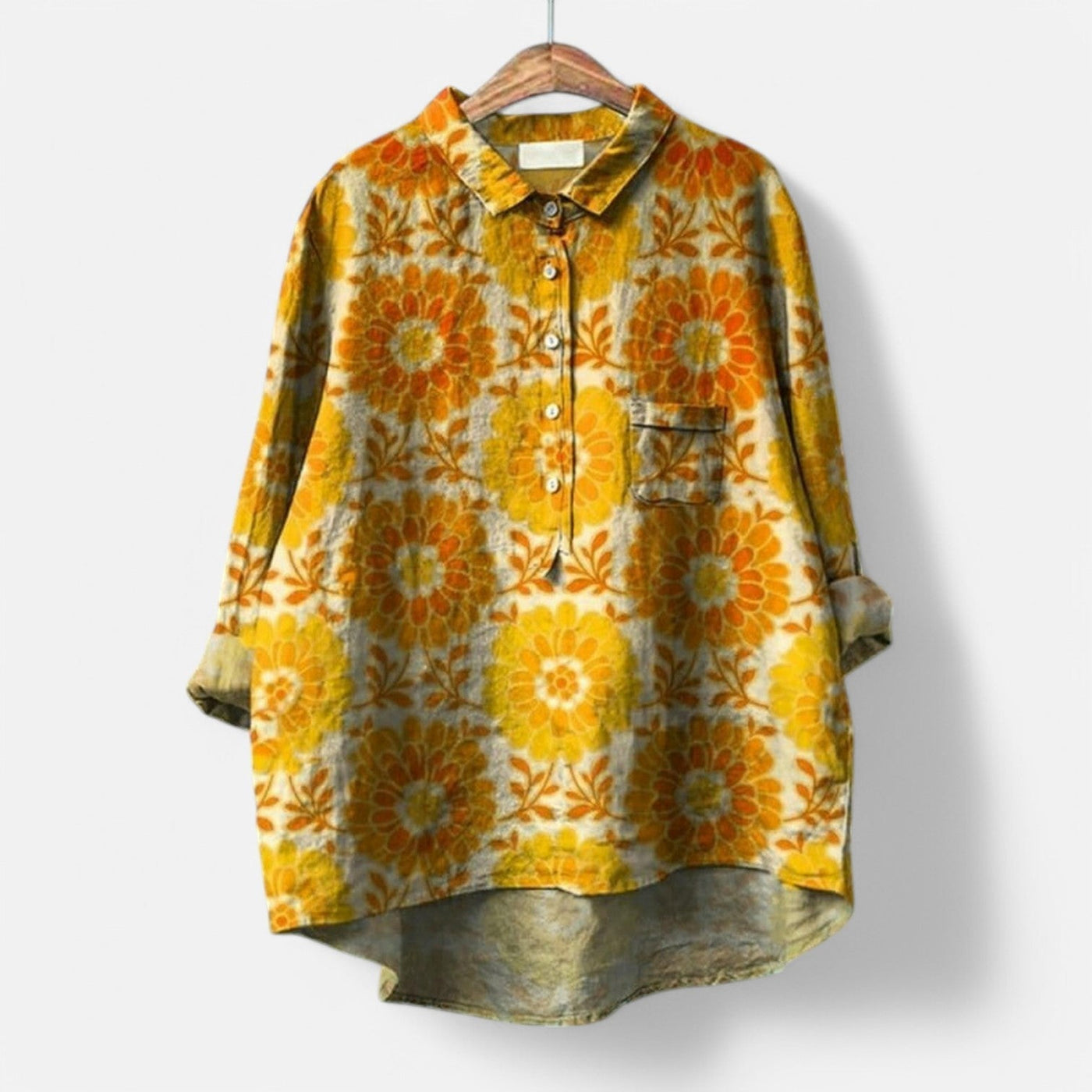 Elegant Kunstbluse - Vellor Wear