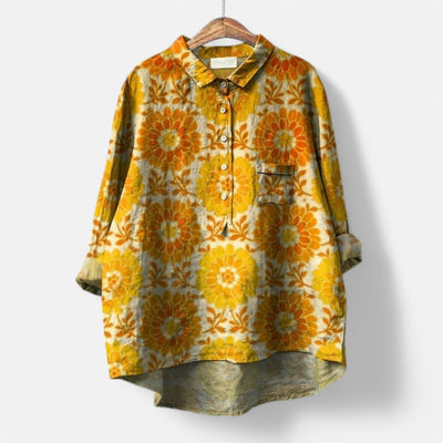 Elegant Kunstbluse - Vellor Wear