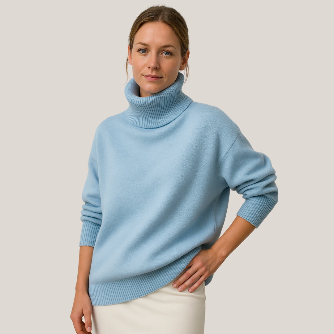 Rullekrave Sweater - Vellor Wear