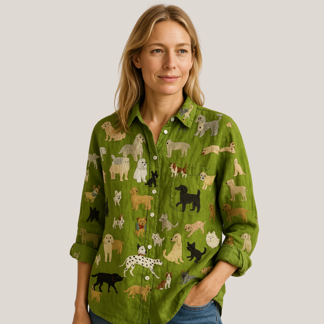 Elegant Kunstbluse - Vellor Wear