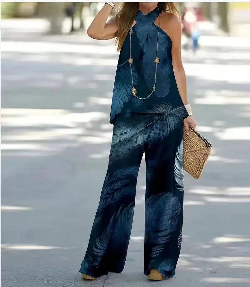 Petra | Elegant Sæt i To Dele til Sommeren - Vellor Wear