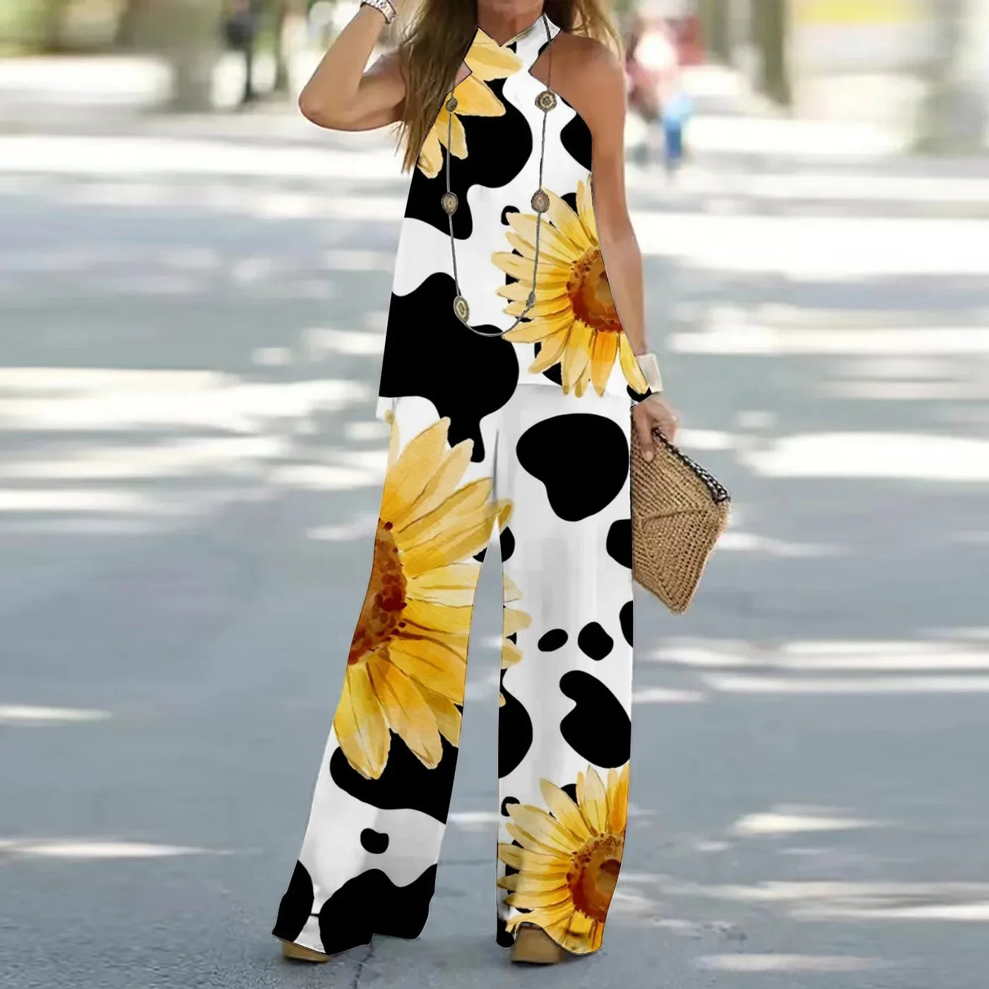 Petra | Elegant Sæt i To Dele til Sommeren - Vellor Wear