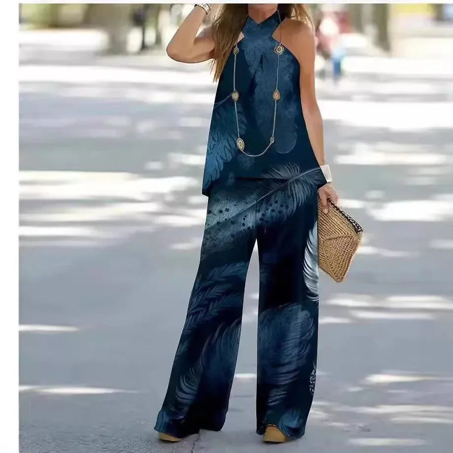 Petra | Elegant Sæt i To Dele til Sommeren - Vellor Wear