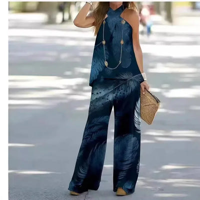 Petra | Elegant Sæt i To Dele til Sommeren - Vellor Wear