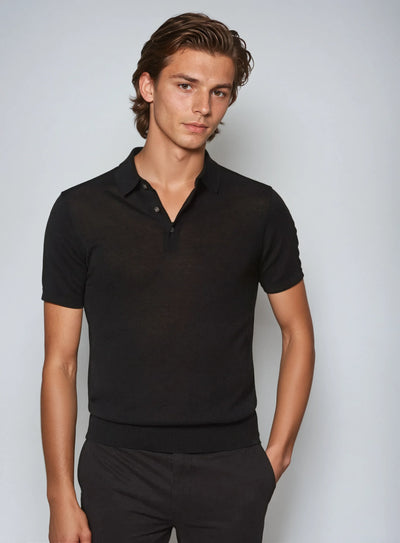 Premium Polo Shirt - Sort - Vellor Wear