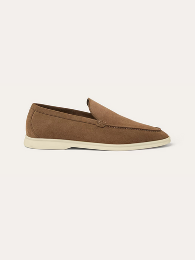 Forfinet Suede Loafers – Brun - Vellor Wear