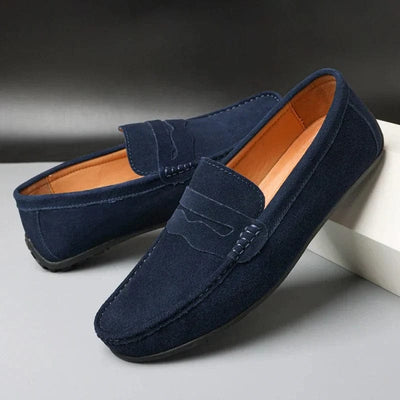 Andreas™ – Loafers i ruskind - Vellor Wear