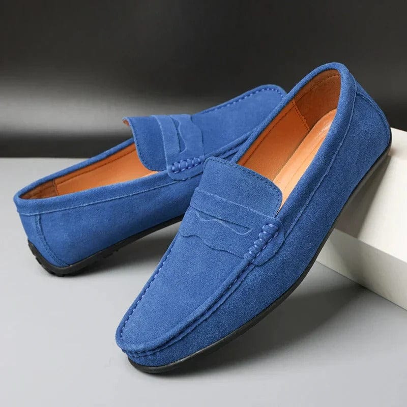 Andreas™ – Loafers i ruskind - Vellor Wear