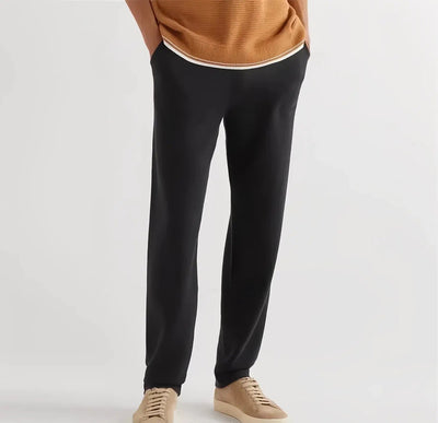 Håndlavede Cashmere Bukser – Marineblå - Vellor Wear